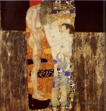 Gustavo Klimt Painting - Las tres edades de la mujer Gustav Klimt